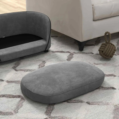 Pet Sofa Dog Couch, Small to Medium, Soft Cushion, Washable Cover, Grey Dog Sofas at Gallery Canada