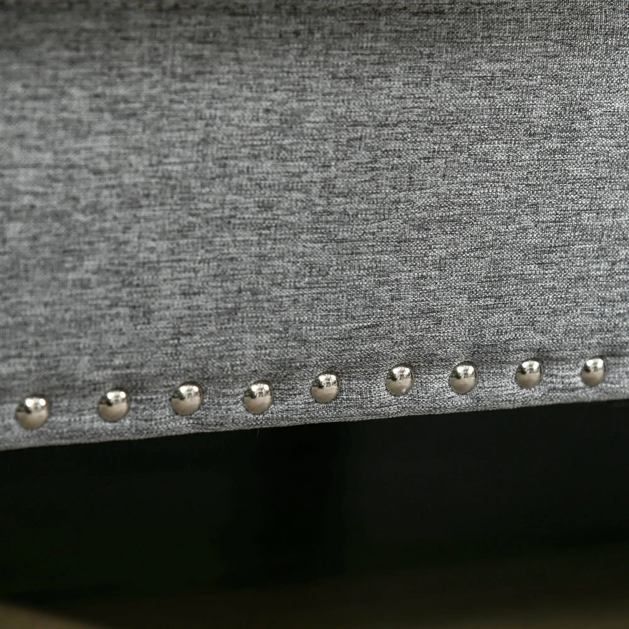 Traditional Double Sofa, Sponge Padding, Rubber Wood Leg, 2 Seater, Nail Head Accent 2-Seater Sofas at Gallery Canada