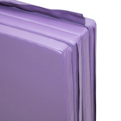 4'x8'x2" Folding Tumbling Mat, Exercise Mat for Yoga, MMA, Purple Gymnastics Mats at Gallery Canada