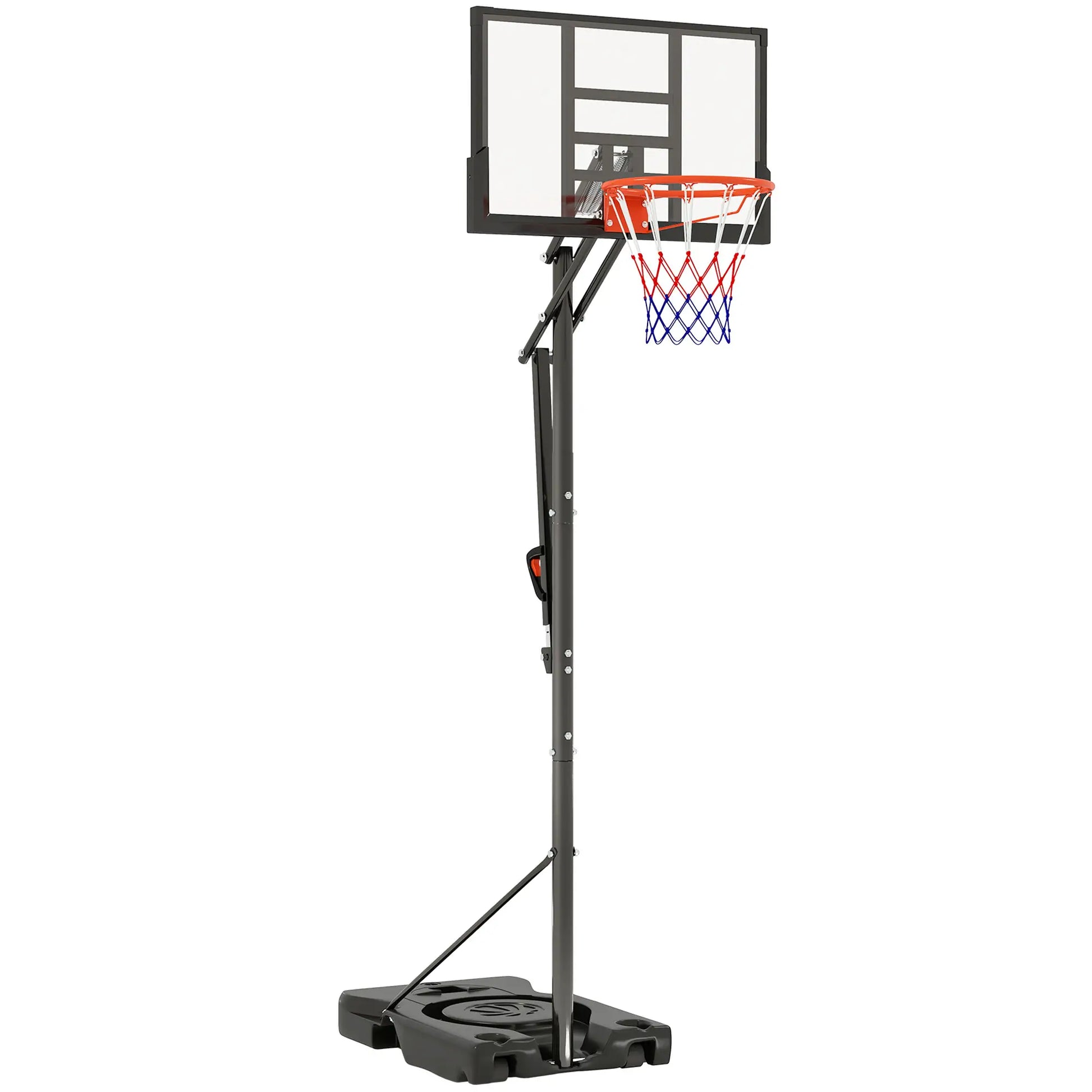 Portable Basketball Hoop, 4.4-10ft with Wheels and 44.5" Backboard, for Teenagers Youth Adults Basketball at Gallery Canada