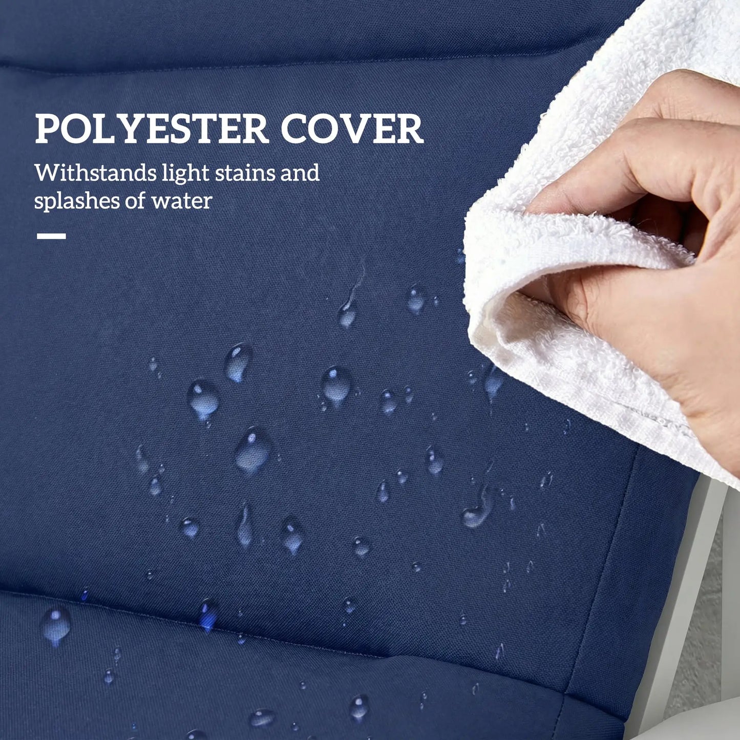 Patio Chair Cushion For Adirondack Chairs, Navy Blue Patio Chair Cushions at Gallery Canada