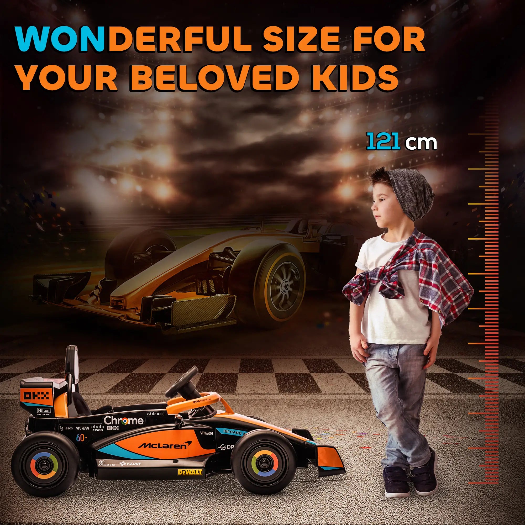 12V Electric Car For Kids, Suspension, Music, MP3, Remote Control, Orange Electric Toy Cars at Gallery Canada