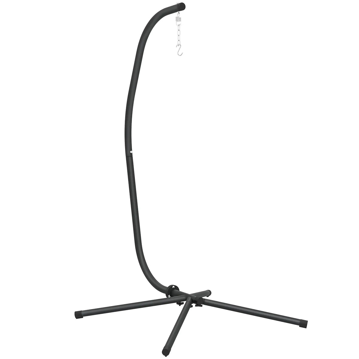 Heavy Duty Hanging Egg Chair Stand, 330lbs Weight, Black Hammock Stands at Gallery Canada