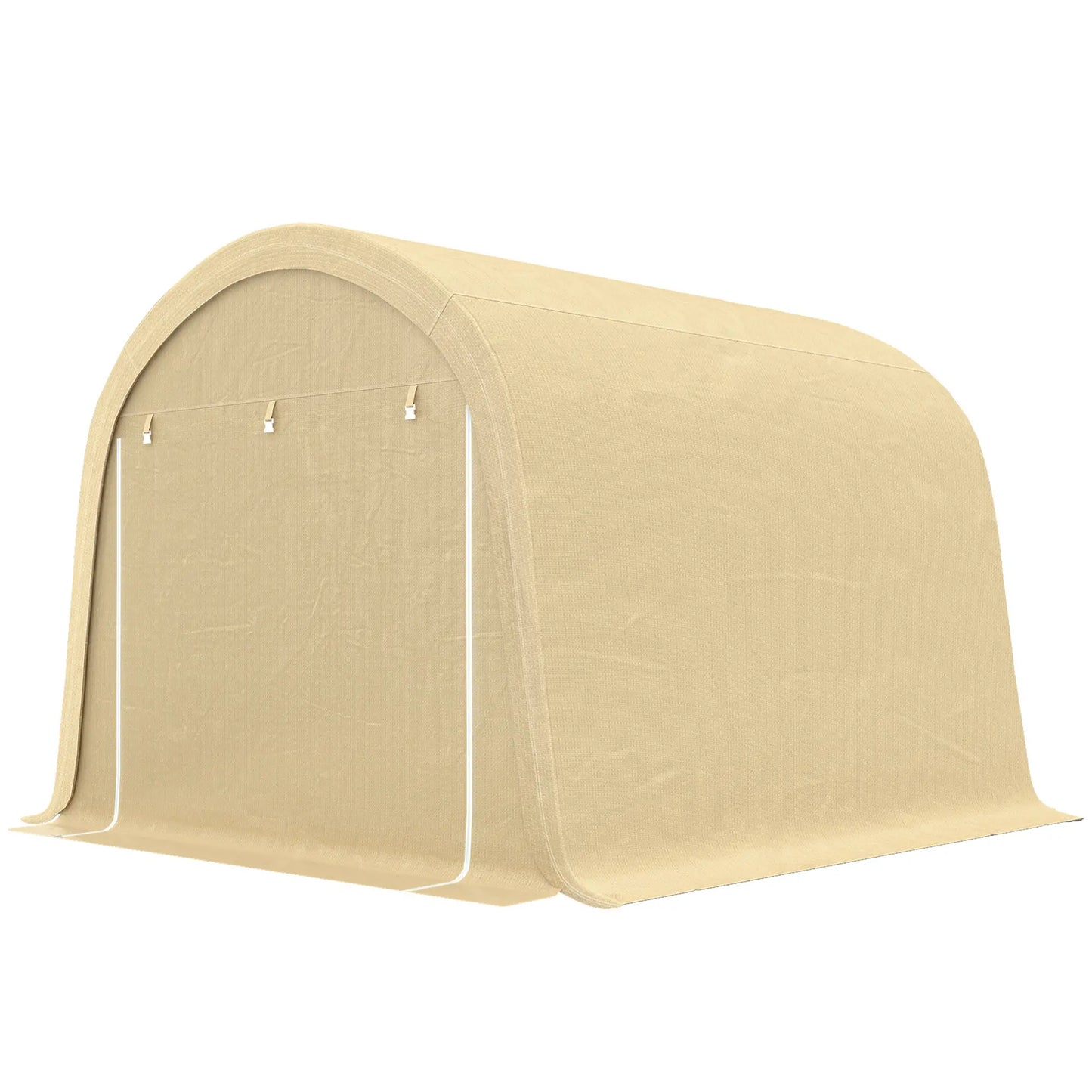 10' x 10' Outdoor Storage Tent, Heavy Duty Waterproof Portable Shed Portable Shed Beige at Gallery Canada