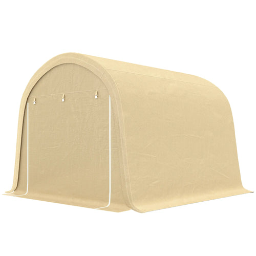 10' x 10' Outdoor Storage Tent, Heavy Duty Waterproof Portable Shed