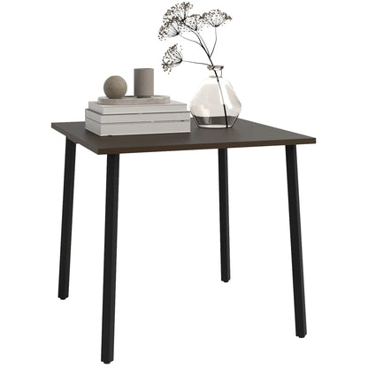 Patio Dining Table, Umbrella Hole, 4-Person, Aluminum Legs, 31.5" x 31.5", Brown Patio Dinning Tables at Gallery Canada