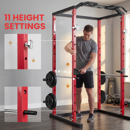 Power Cage, 1000 lbs Capacity, Adjustable Height Squat Rack Power Towers at Gallery Canada