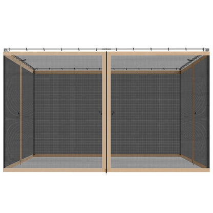 Replacement Mosquito Netting, 10' x 12', Beige, Black Gazebo Sidewalls at Gallery Canada