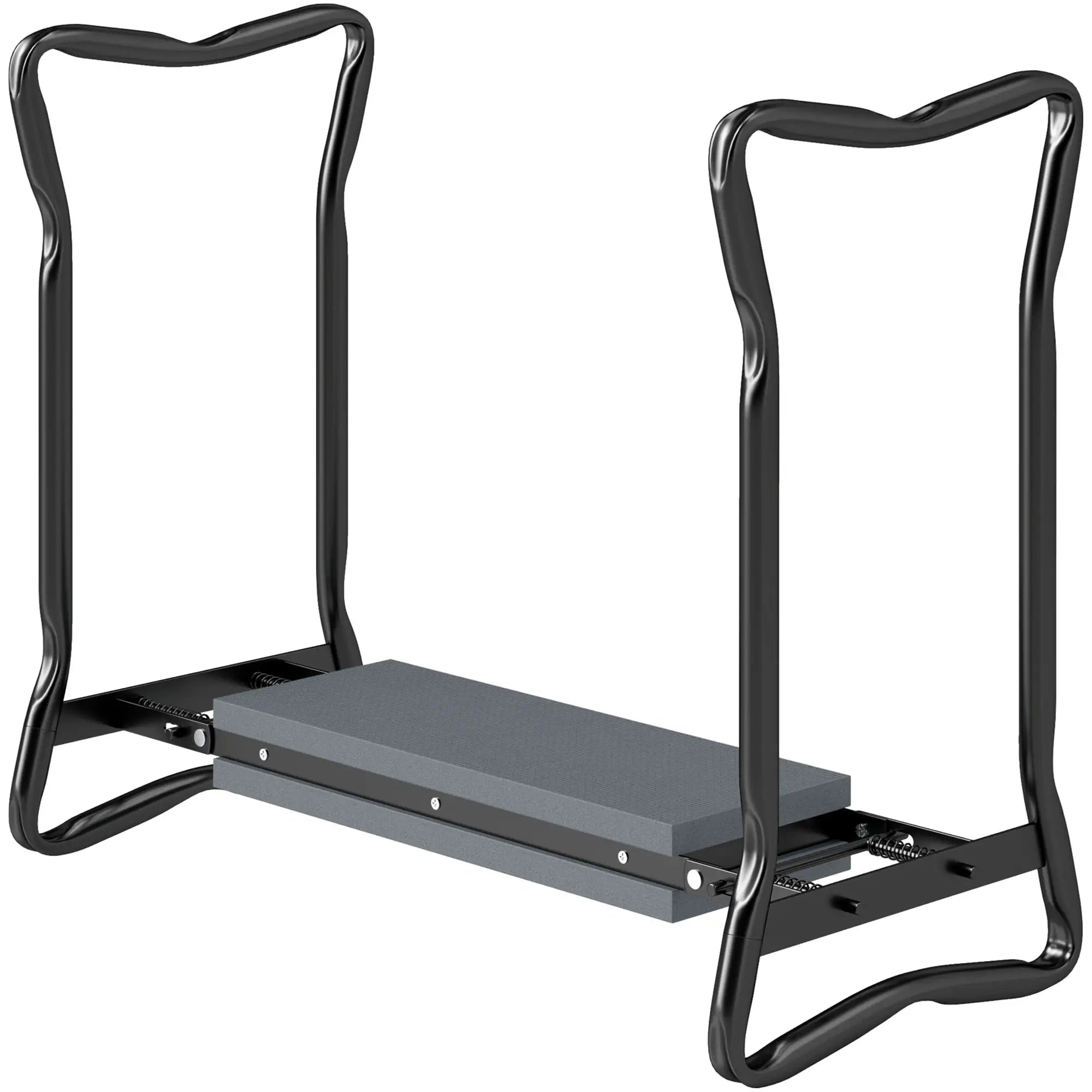 Folding Garden Kneeler Seat Stool With Thicken Pad Garden Accessories Grey at Gallery Canada