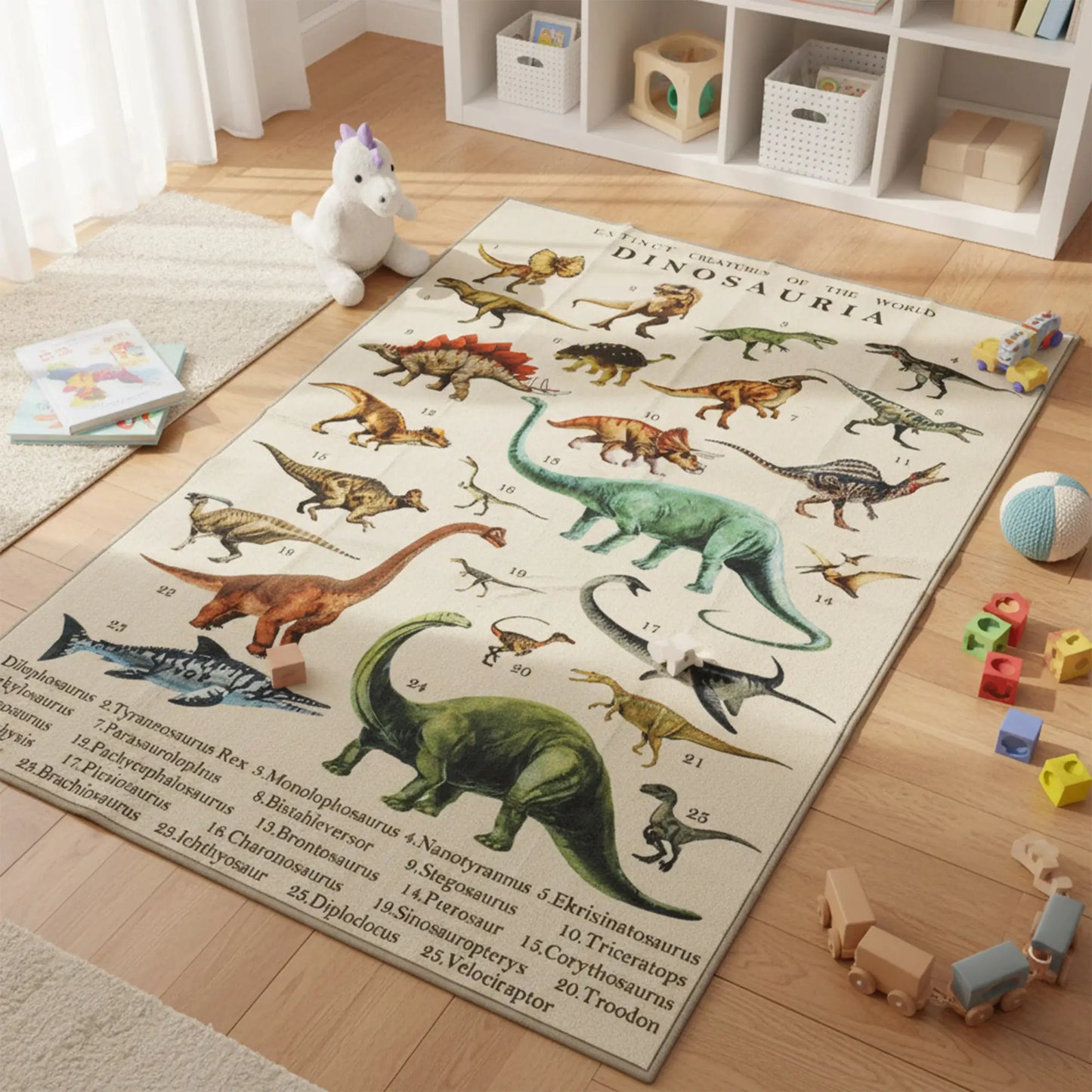 Large Play Mat 200 x 150 cm, Dinosaur Pattern, Toddler Crawling Mat Kids Gym & Playmats at Gallery Canada