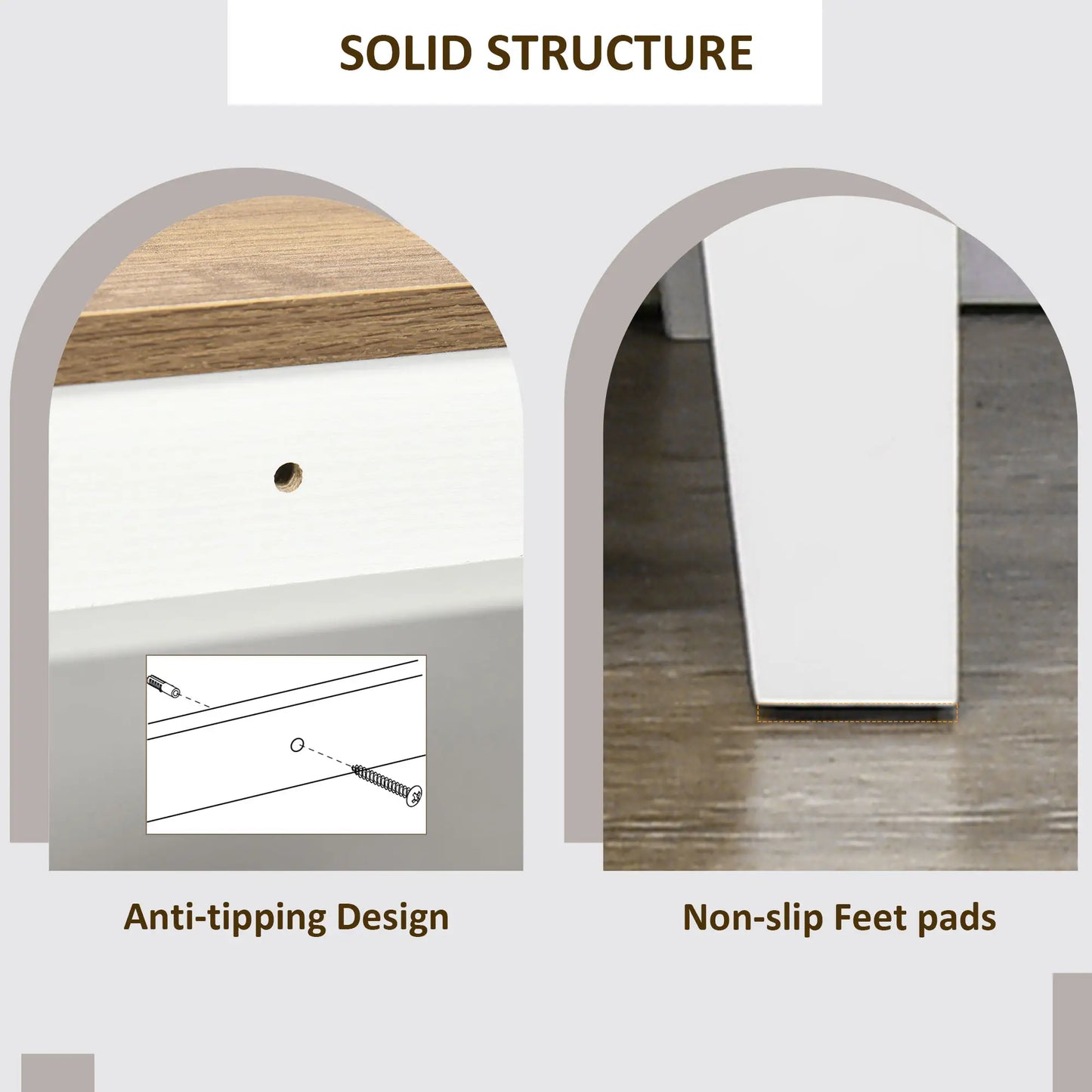 Storage Cabinet, Freestanding Sideboard with Doors, Drawer, for Dining, Living, Bedroom Storage Cabinets at Gallery Canada