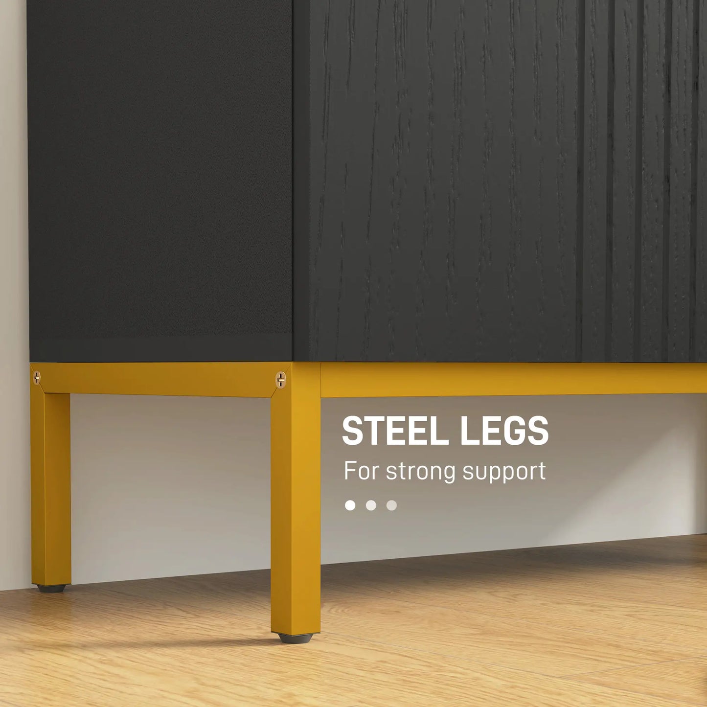 Shoe Storage Cabinet, Adjustable Shelves, Soft-Close Hinges, 15-20 Pairs, Black Shoe Storage Cabinets & Racks at Gallery Canada