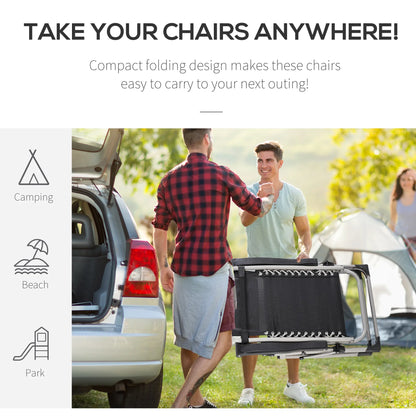 Reclining Zero Gravity Chair, Adjustable Backrest, Folding Sun Lounger, Removable Cushion, Headrest, Dark Grey Lounger Chairs at Gallery Canada