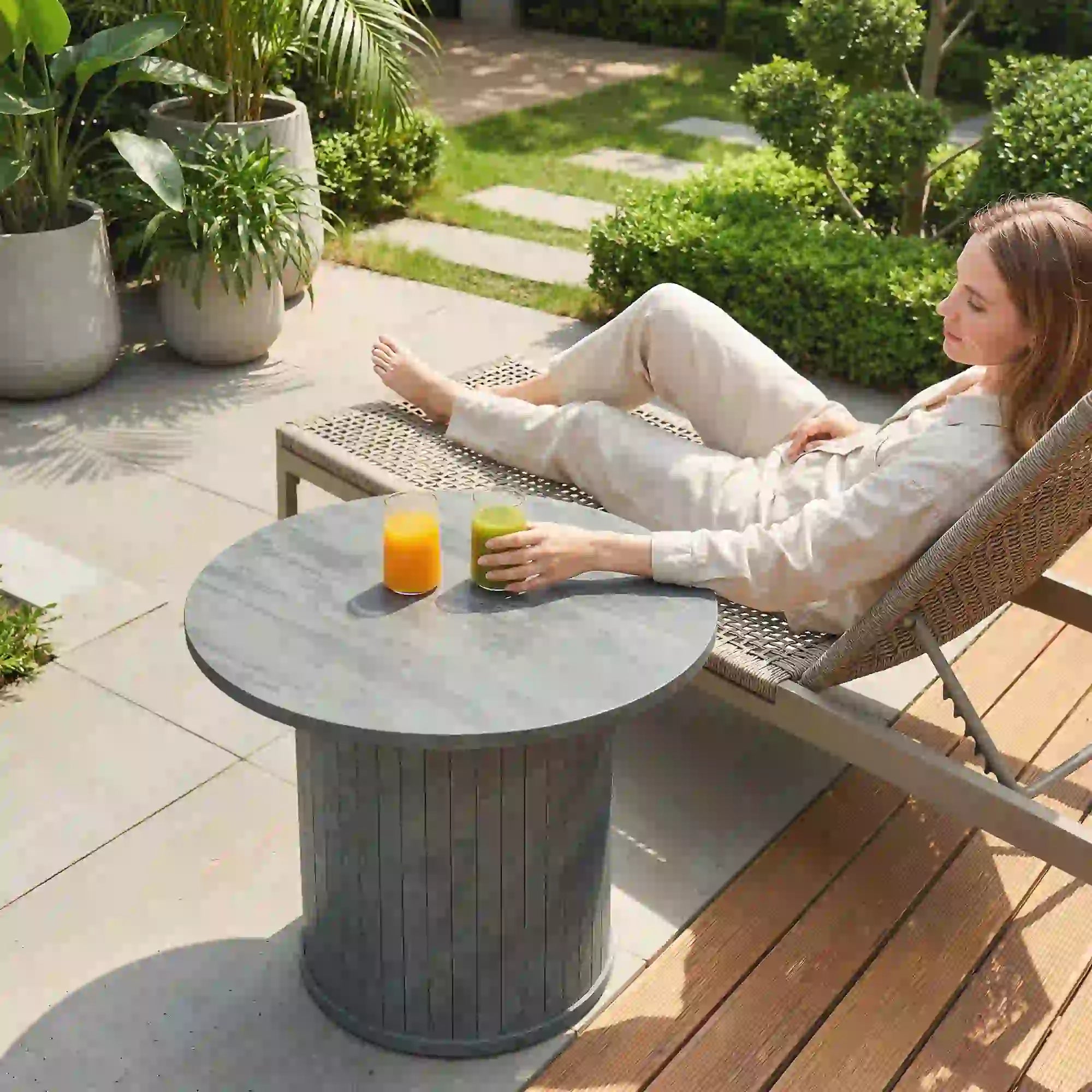 Round Coffee Table, 24