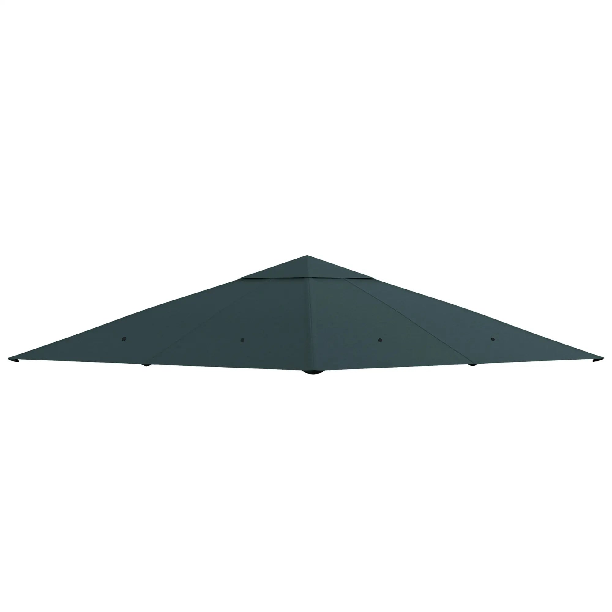 10' X 10' Square Gazebo Canopy Replacement Cover, Green, Charcoal Gazebo Canopy Replacement Grey at Gallery Canada