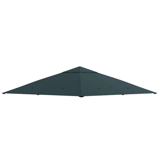 10' X 10' Square Gazebo Canopy Replacement Cover, Green, Charcoal Gazebo Canopy Replacement Grey at Gallery Canada