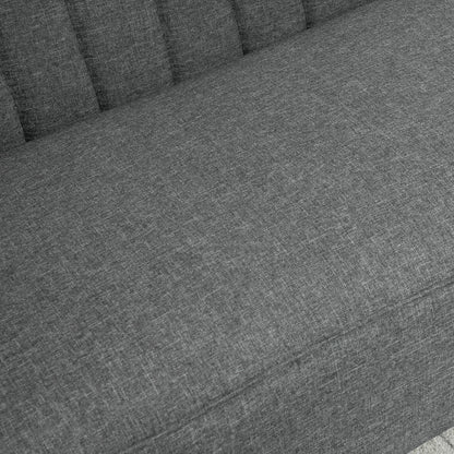 Modern 2 Seat Sofa, Upholstered Two Seater Couch, Light Grey 2-Seater Sofas at Gallery Canada
