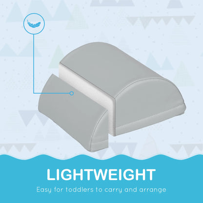 11 Piece Soft Play Blocks, Kids Climb Crawl Gym, Foam Building, Multicolour Baby Gym & Playmats at Gallery Canada