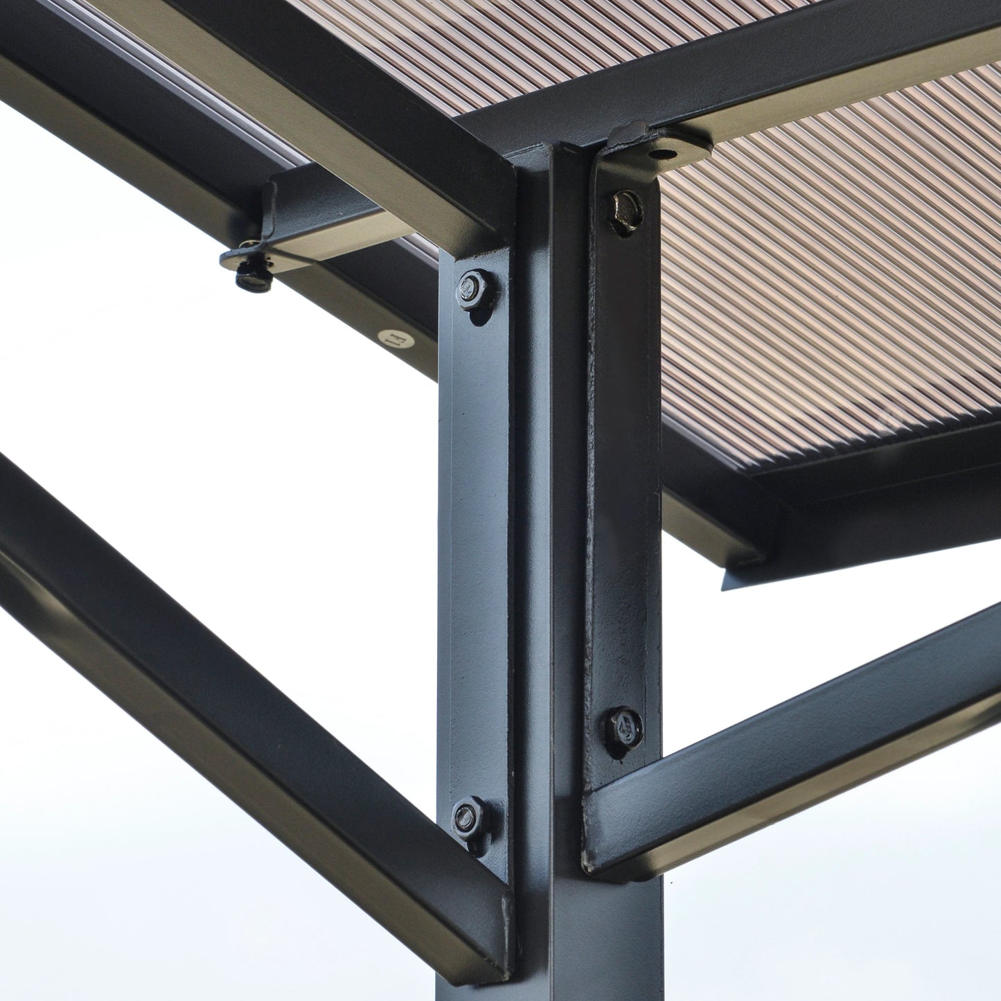 8' x 5' Hardtop Grill Gazebo, Aluminium BBQ Canopy, Outdoor with Shelves, Aluminium BBQ Grill Gazebos at Gallery Canada