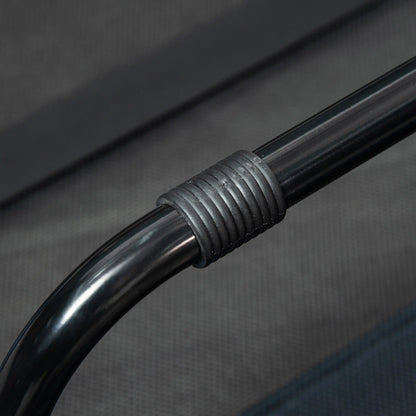 48" X 36" X 9" Elevated Pet Bed with Carrying Bag, Dark Blue Elevated Dog Beds at Gallery Canada