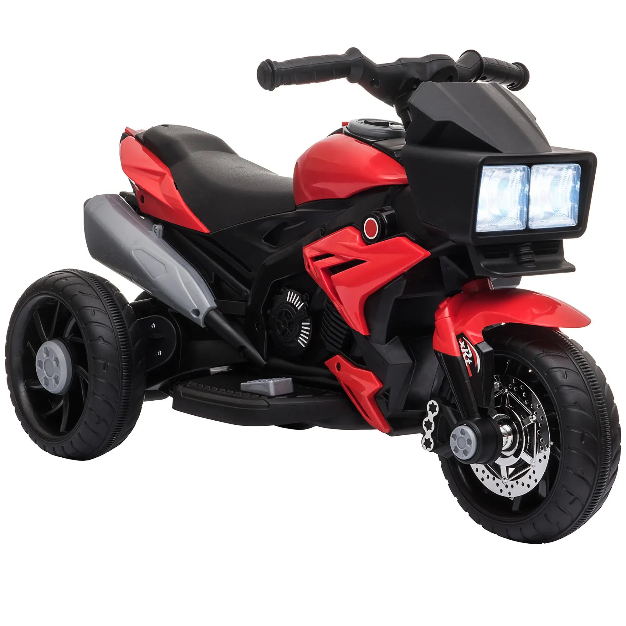 Kids Electric Motorcycle Ride-On Toy, 6V, Red Electric Motorcycles Red at Gallery Canada