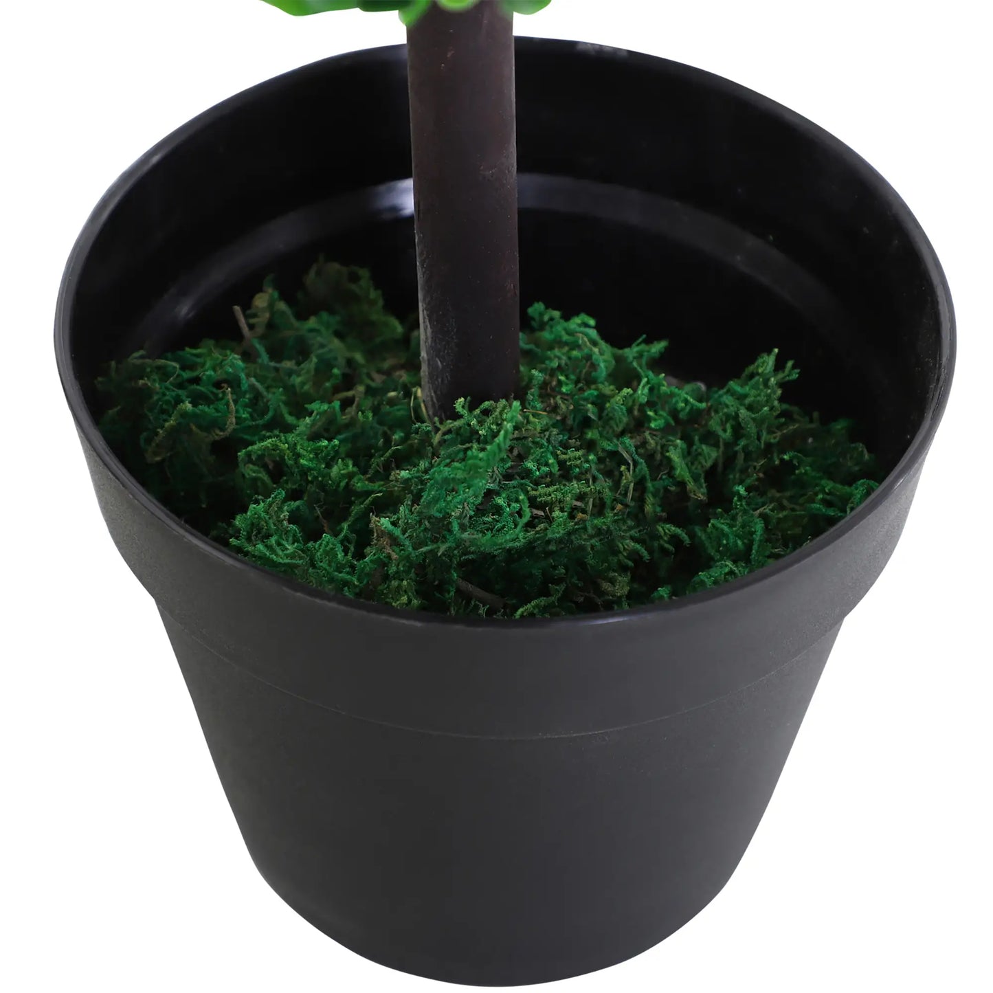 Artificial Ball Boxwood Topiary Trees, 44.1", Fake Plants In Pots, Dark Green Artificial Trees at Gallery Canada