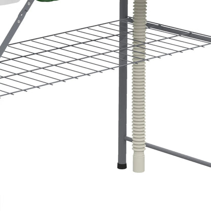 Folding Fish Cleaning Table with Sinks, Outdoor Sink Station, White Picnic Tables & Camping Chairs at Gallery Canada