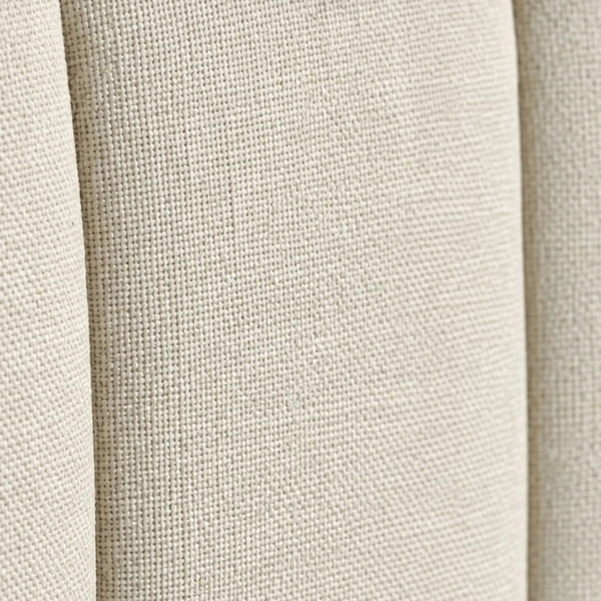 Queen Size Bed Frame, Adjustable Headboard, Linen-Feel Upholstered, Beige
