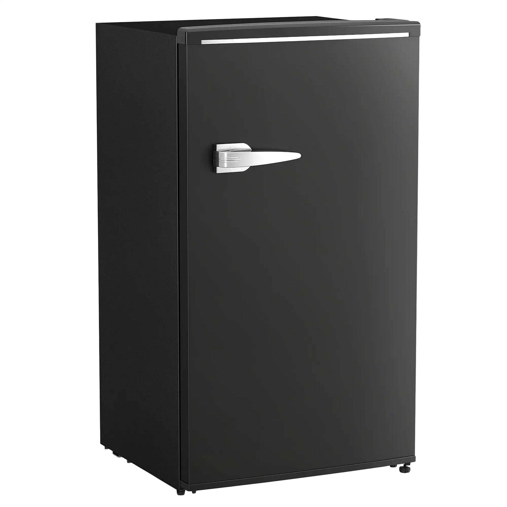 Retro Mini Fridge, 3.1 Cu. Ft, Adjustable Thermostat, 2 Glass Shelves, Black Small Kitchen Appliances at Gallery Canada