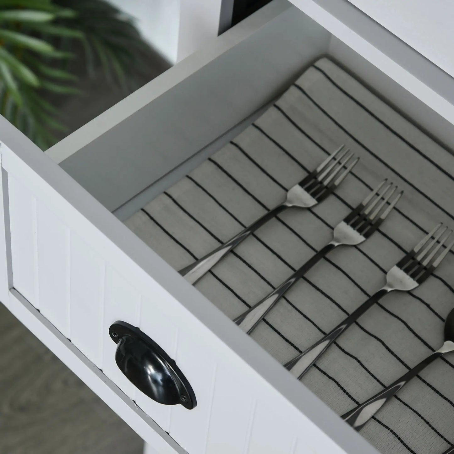 72" Kitchen Pantry, Freestanding Cabinet with Drawer, Doors, Grey Kitchen Pantry Cabinets at Gallery Canada