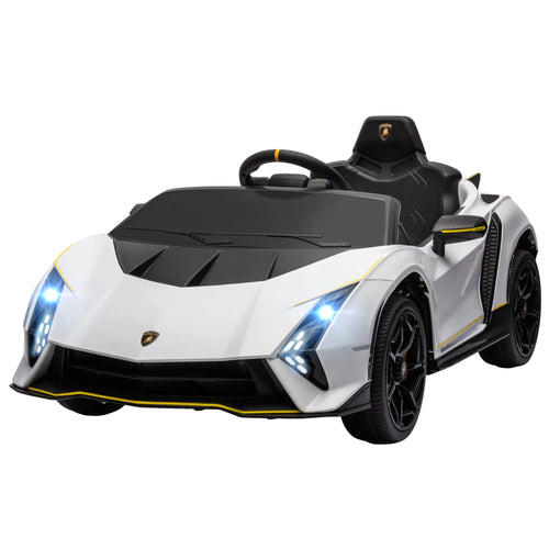 12V Lamborghini Kids Car, Remote Control, White