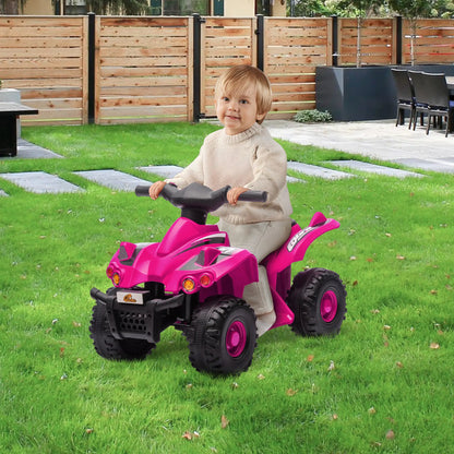 6V Kids ATV Quad with Music, Forward, for 2-6 Years, Pink Electric Toy Cars at Gallery Canada