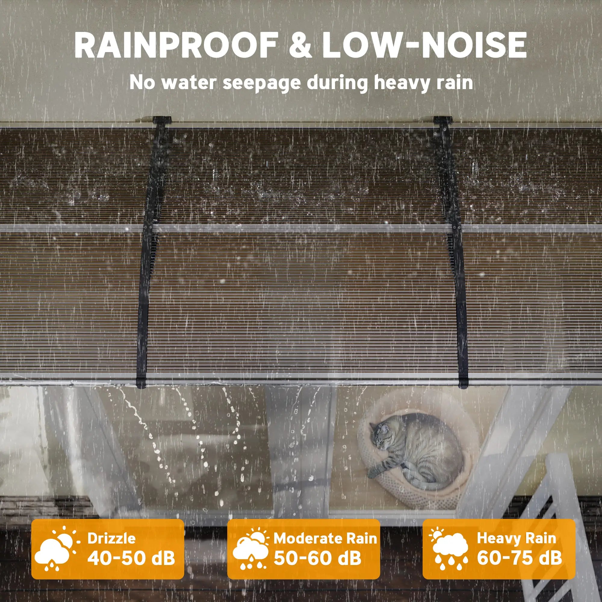 Awning Door Canopy, 119.3