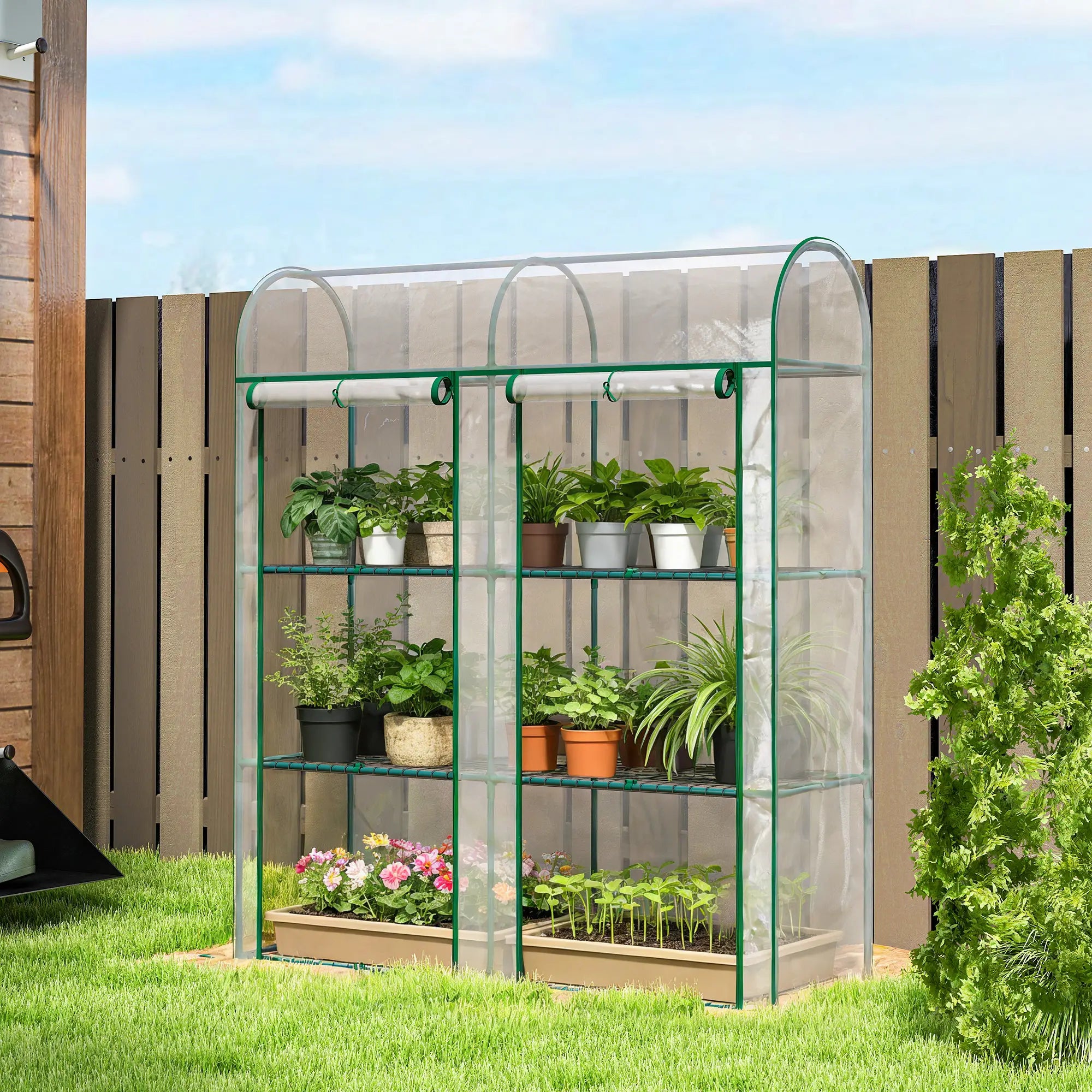 3 Tier Mini Greenhouse, 56.3
