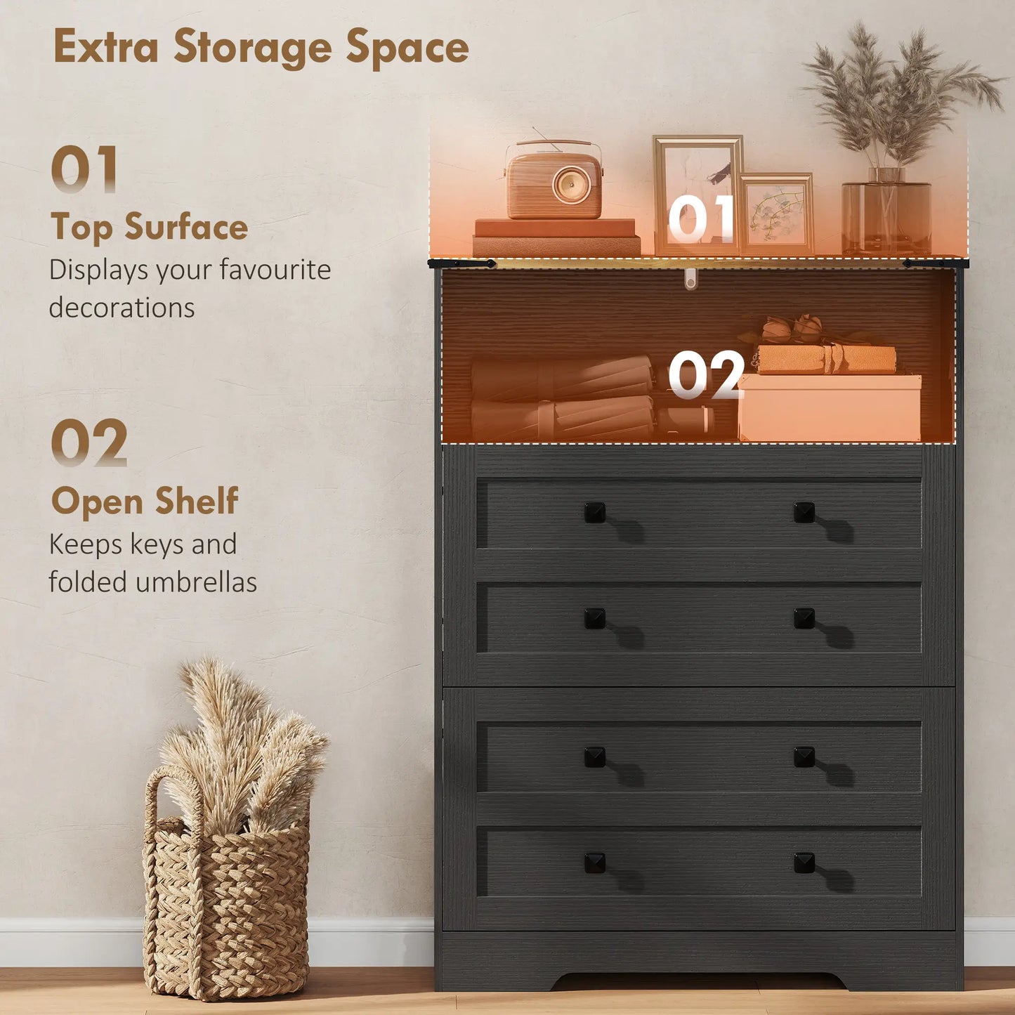 Shoe Cabinet With 2 Flip Drawers, Narrow, Black Shoe Storage Cabinets & Racks at Gallery Canada