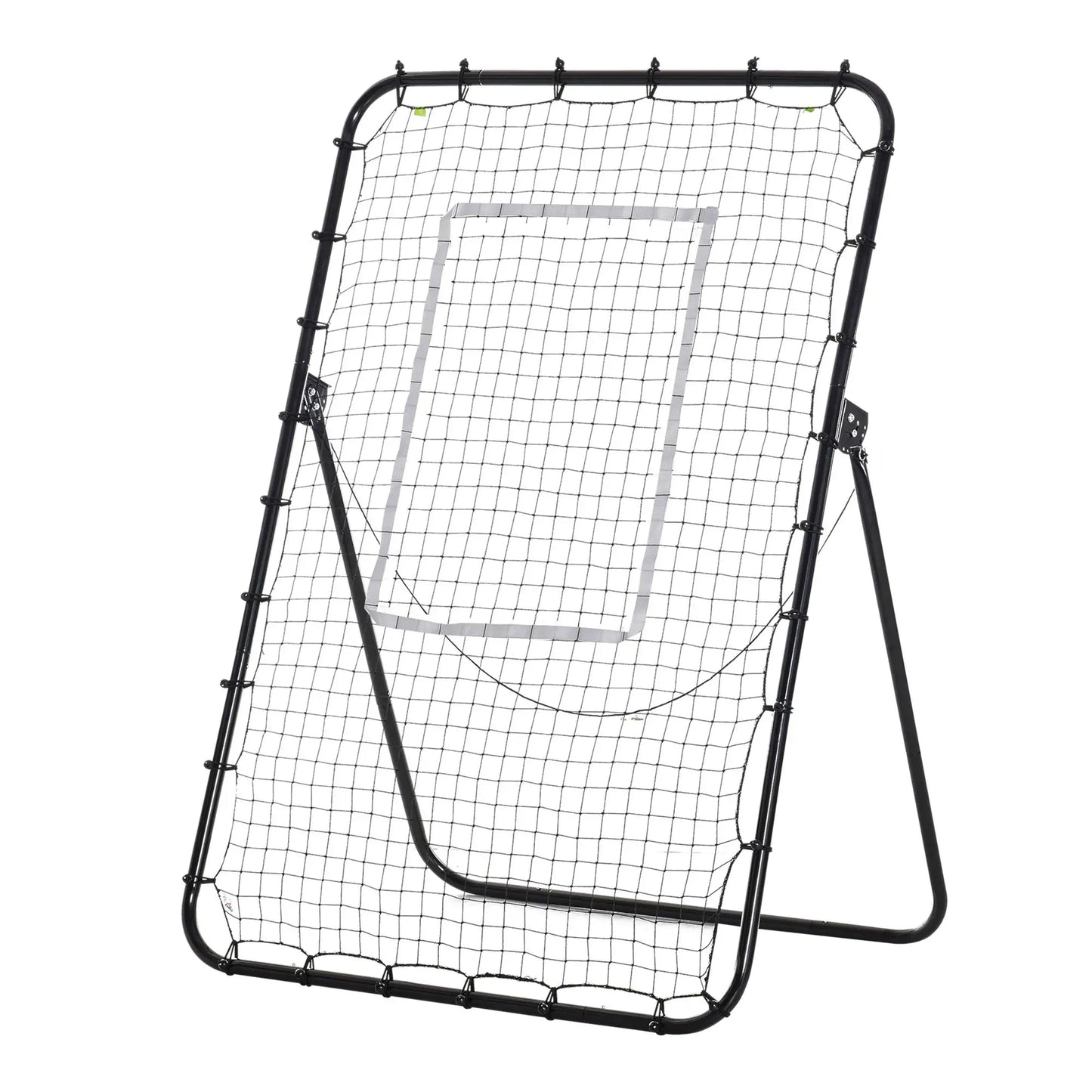 Volleyball Rebounder Net, Adjustable Soccer Rebounder, Lacrosse Baseball Training Aid Football Black at Gallery Canada