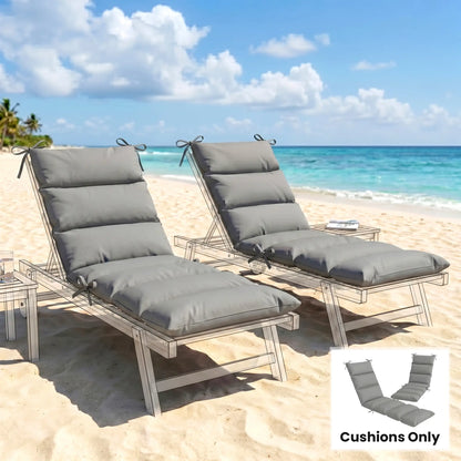 Outdoor Lounge Chair Cushion, Reversible, Zipper, Dark Grey Patio Chair Cushions at Gallery Canada