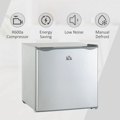 1.1 Cu. Ft. Mini Freezer, Compact, Reversible Door, Adjustable Temperature, Grey Small Kitchen Appliances at Gallery Canada