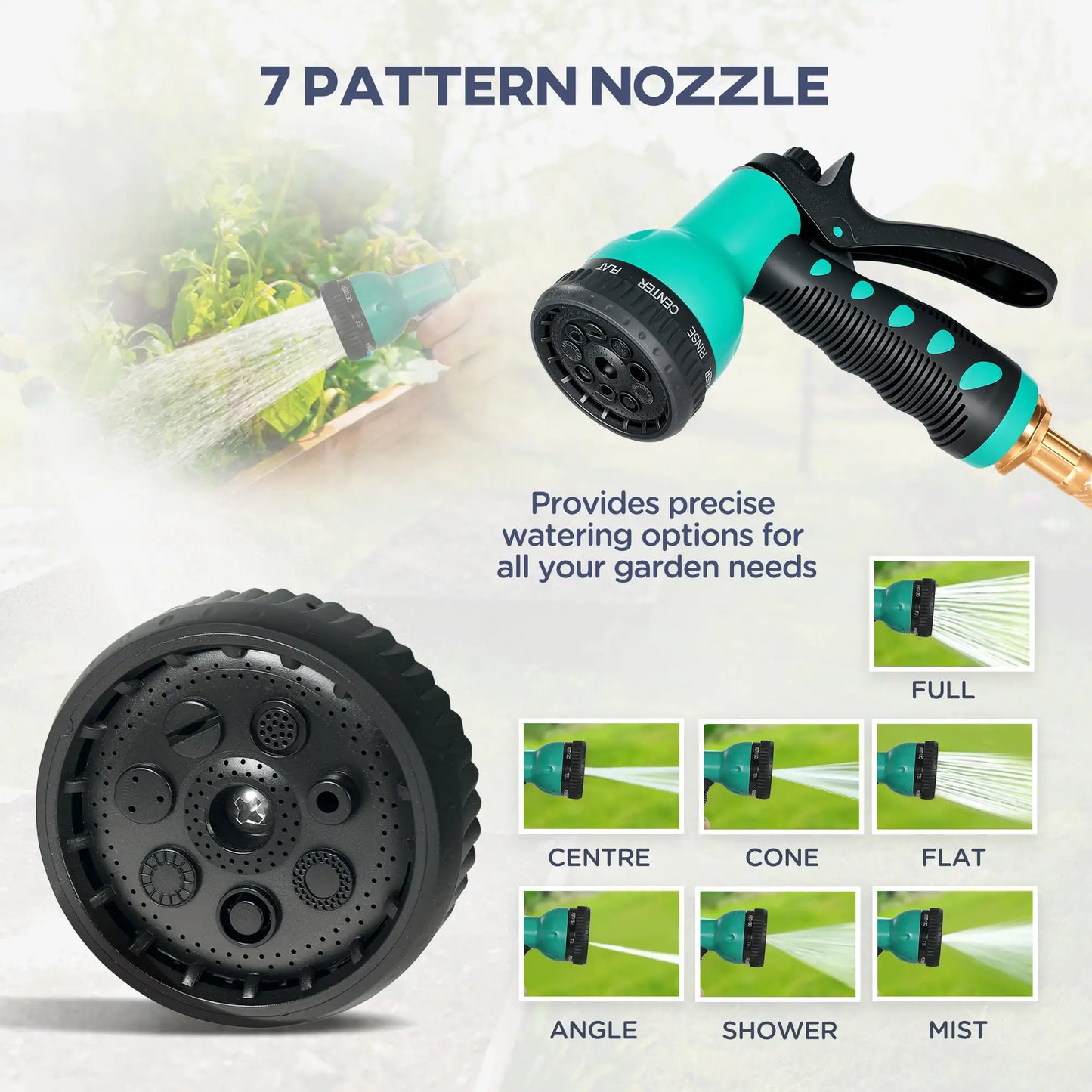 1/2 in x 100ft Wall Mounted Garden Hose Reel, Auto Rewind, Black Garden Accessories at Gallery Canada