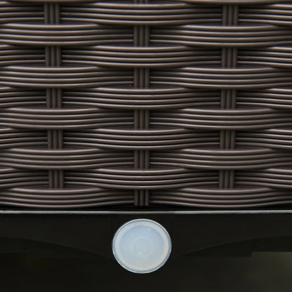 4-Piece Raised Garden Bed, PP Flower Bed, Stackable Vegetable Herb Grow Box Elevated Garden Beds at Gallery Canada