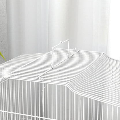 23" Bird Cage, Finches Canaries Parrot, White Bird Cages at Gallery Canada