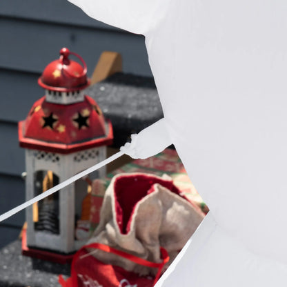 8ft Inflatable Christmas Snowman, LED Yard Display, Red Bird Christmas Inflatables at Gallery Canada