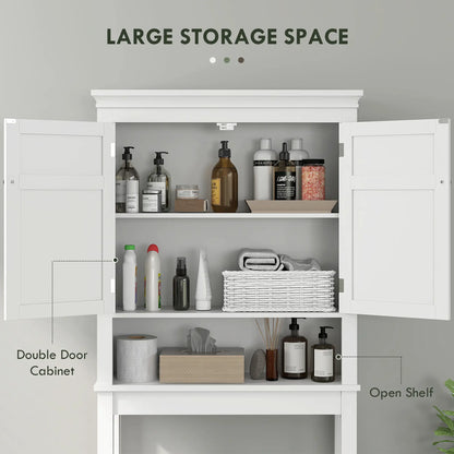 3-Tier Over Toilet Storage, Adjustable Shelf, Bathroom Laundry Cabinet Bathroom Cabinets at Gallery Canada