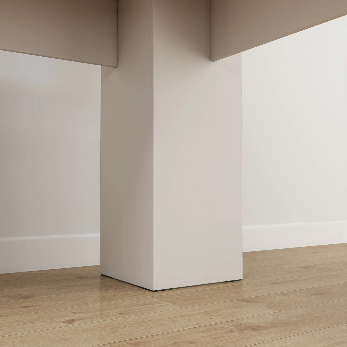 L Shaped Desk, Corner Computer Desk with Storage Shelves, White Writing Desks at Gallery Canada
