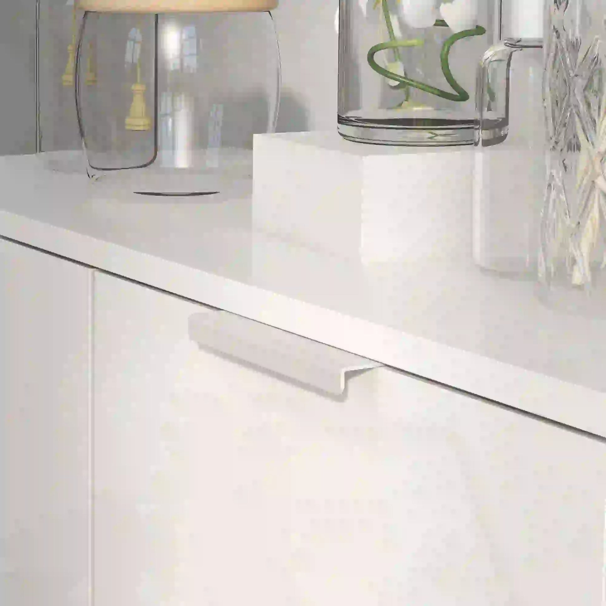 Shoe Storage Cabinet, Soft-Close Hinges, Adjustable Shelves, Holds 15-20 Pairs, High Gloss, White Shoe Storage Cabinets & Racks at Gallery Canada