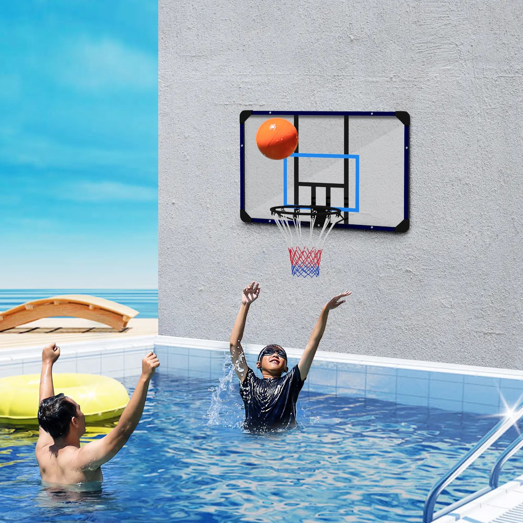 Wall Mounted Basketball Hoop, 45