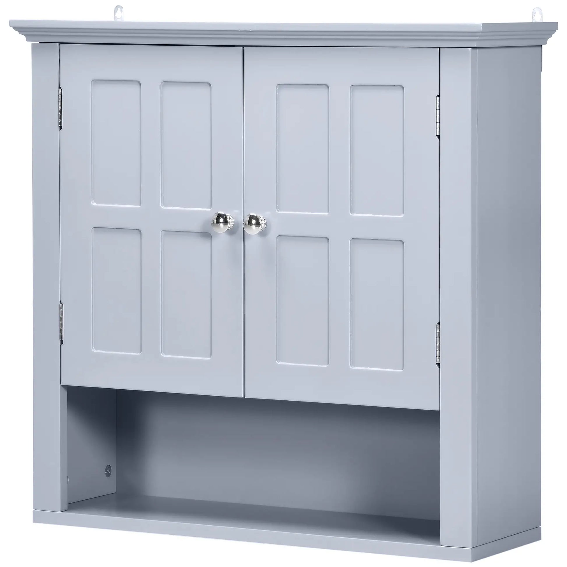 Wall Cabinet, Medicine Cabinet, Over Toilet, Adjustable Shelf, 2 Doors, Gray Wall Mounted Cabinets at Gallery Canada
