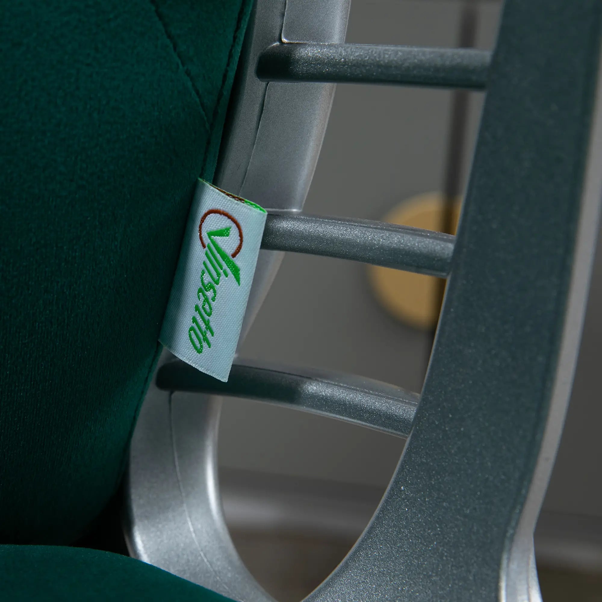 Velvet Computer Chair, Button Tufted, Swivel Wheels, Adjustable Height, Green Executive & Manager Chairs at Gallery Canada