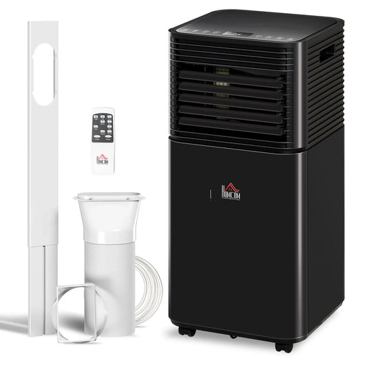 8000 BTU Portable Air Conditioner, Fan, Dehumidifier, Remote, 24H Timer, Black Air Conditioner Black at Gallery Canada