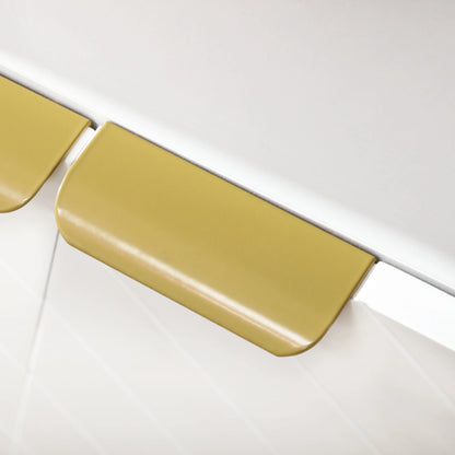 Accent Sideboard, Kitchen Storage Cabinet, 4 Doors, Adjustable Shelves, White Bar Cabinets at Gallery Canada